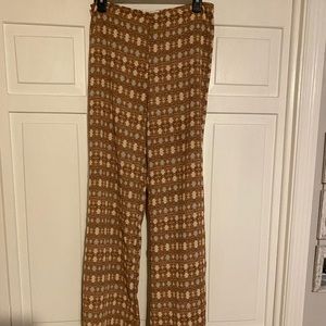 Flare retro pants